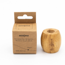 Porta Cepillos de Bambú/Mínima Organics