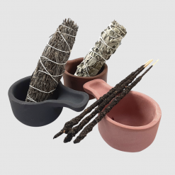 Sahumador Ceramica Colores/Sagrada Madre