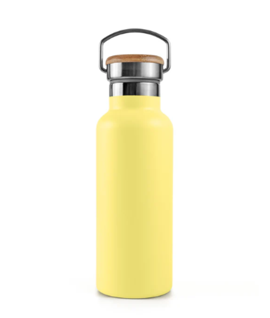 Botella-acero-amarilla-bambaw-vive-organica