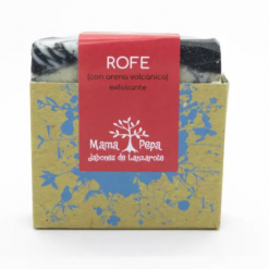 Jabón Rofe Exfoliante con Arena Volcánica/Mama Pepa
